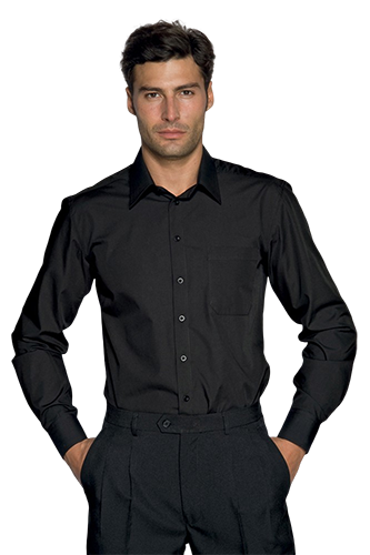 CAMICIA UOMO CARTAGENA ISACCO: camicia slim fit per abbigliamento reception ufficio maitre di sala...